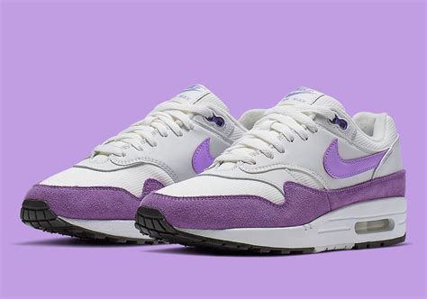 nike air max 1 lila roze grijs